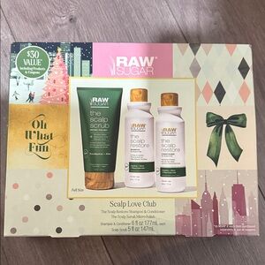 Raw Sugar Scalp Love Club Set NIB